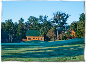 Far view of cabins